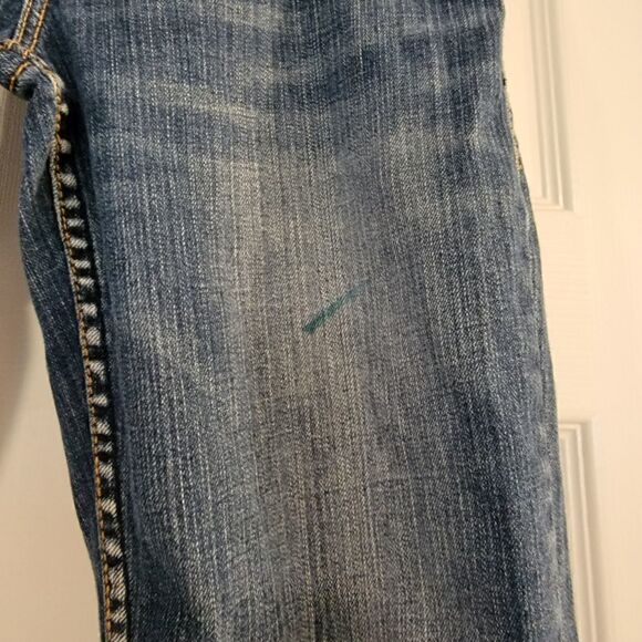 Silver Pioneer Flood Jeans Sz 30 - Picture 3 of 5